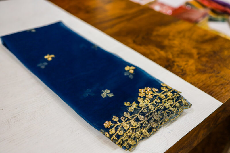 Neel Kamal Embroidered Dupatta - Image 2