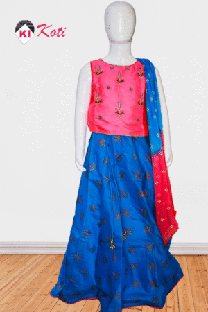 ✨ Elegant Chanderi Silk Lehenga Set