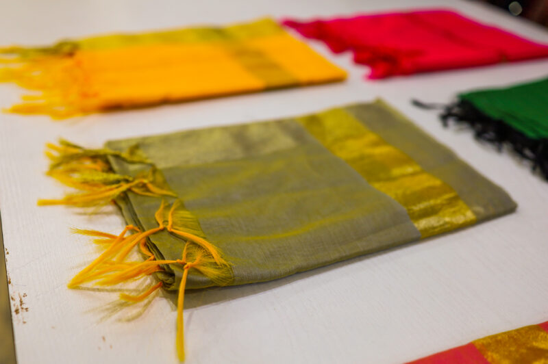 Silver Gold Banarasi Festive Dupatta ✨ - Image 3